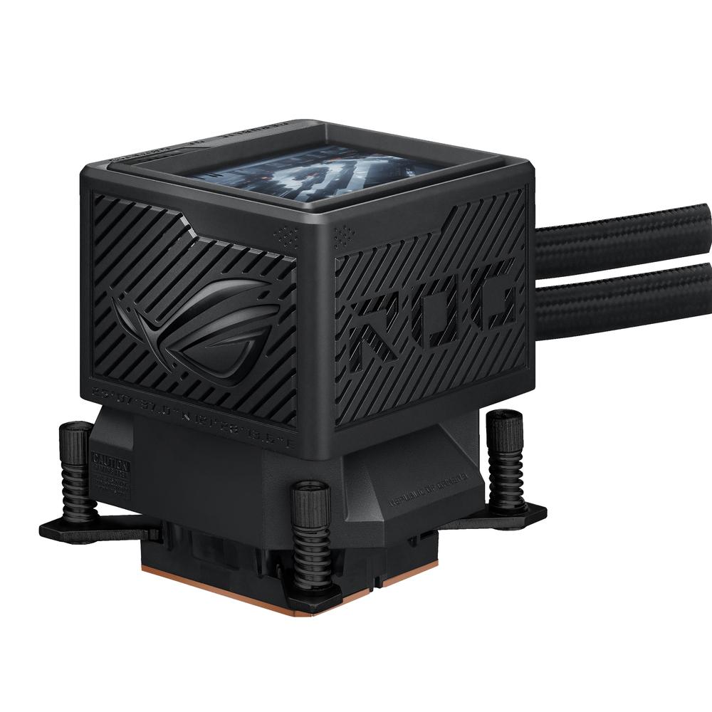 ASUS 簡易水冷CPUクーラー ROG RYUJIN III 360 ブラック Amazon | ASUS CPUクーラー 3.5インチLCD画面 ROG RYUJIN III